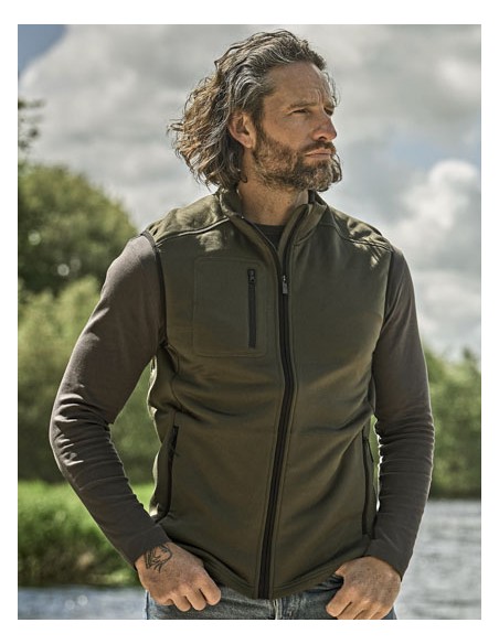 TEE-9104-Stretch Fleece Bodywarmer 2